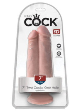 7" Two Cocks One Hole